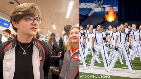 The WKU Big Red Marching Band hit us with all the facts 🎺🥁 | FULL vlog coming soon!