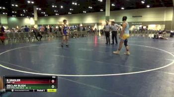 152 lbs Round 3 (6 Team) - Declan Bligh, New England Gold - AS vs B Singler, CWC