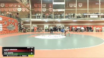 106 lbs 5th Place Match - Lukas Arneson, Challis vs Max Banta, Sugar Salem High School