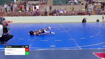 64 lbs Semifinal - Luke Roberts, Guerrilla Wrestling Academy vs Aviyahn Mills, Roundtree Wrestling Academy