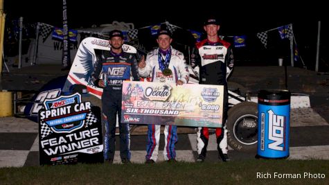 USAC National Sprint Cars At Ocala Speedway Thursday Results