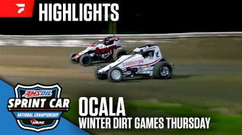 Highlights | 2025 USAC Sprints Thursday at Ocala Speedway