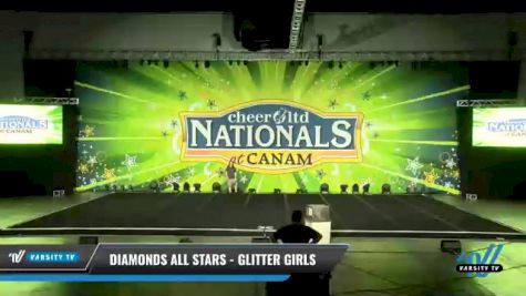 Diamonds All Stars - Glitter Girls [2021 L1 Youth - Small Day 1] 2021 Cheer Ltd Nationals at CANAM