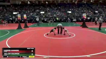 49 lbs Quarterfinal - Harper Wimmers, PCWA vs Willow Solomon, COA3