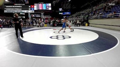 157 lbs Cons. Sub-quarters - Mason McDonnell, CA vs Donovan Symalla, CO