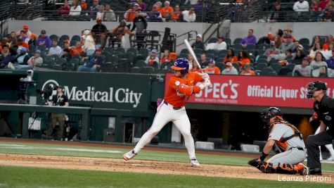 Clemson Baseball Scores 6-5 Opening Day Win Over OSU At Globe Life Field