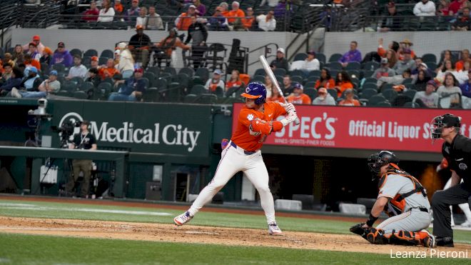 Clemson Baseball Scores 6-5 Opening Day Win Over OSU At Globe Life Field