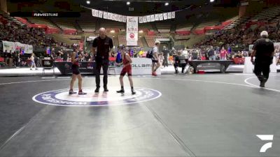 7th Place Match - Colton Seigle, Run To Danger Wrestling vs Jay Hernandez, Madera Wrestling Club