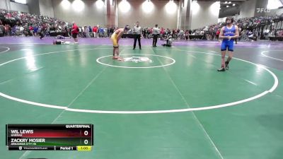 120A Quarterfinal - Zackry Mosier, Arkansas City HS vs Wil Lewis, Harrah