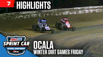 Highlights | 2025 USAC Sprints Friday at Ocala Speedway