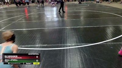 50 lbs Quarterfinal - Beau Atwell, TNWA vs Eli Neighbor, Seymour Youth Wrestling