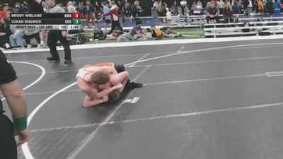 165 lbs Champ. Rd Of 32 - Brody Wieland, Wrestling Brotherhood vs Lukah Shawgo, Badkarma