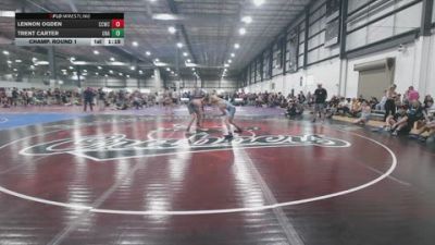 113 lbs Champ. Round 1 - Trent Carter, Unaffiliated vs Lennon Ogden, Capital City Wrestling Club