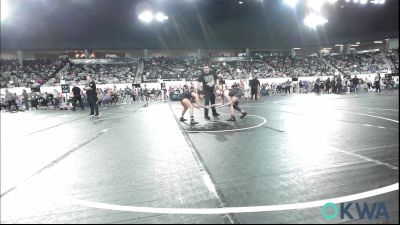 105 lbs Semifinal - Meadow McCray, Pawnee Wrestling Club vs Braelynn Williams, Wagoner Takedown Club