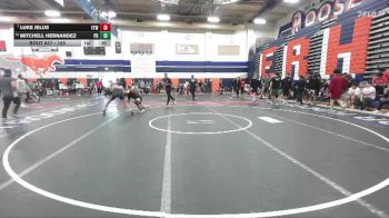 150 lbs Cons. Round 7 - Mitchell Hernandez, Palm Desert vs Luke Jelus, Etiwanda