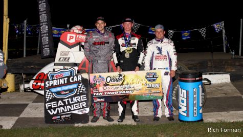 USAC National Sprint Cars At Ocala Speedway Saturday Results