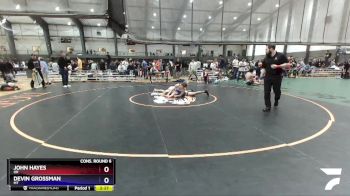 138 lbs Cons. Round 6 - John Hayes, OR vs Devin Grossman, MT