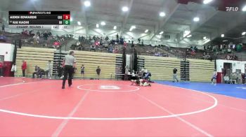106 lbs Champ. Round 1 - Kai Kaohi, Noblesville H.S. vs Aiden Edwards, Carroll High School