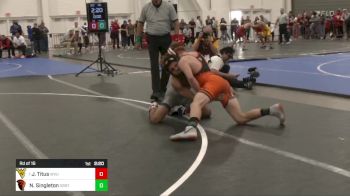 141 lbs Rd Of 16 - Jordan Titus, West Virginia vs Nash Singleton, Oregon State