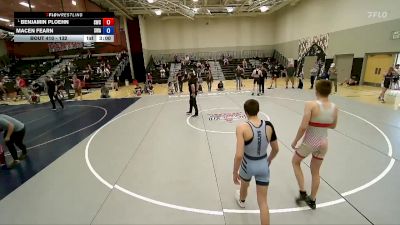 132 lbs Quarterfinal - Benjamin Ploehn, Stallions Wrestling Club vs Macen Fearn, Sanderson Wrestling Academy