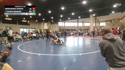 165 lbs Champ. Round 1 - Hermojenes Thomas, Dalton vs Chance Serrano, Munford