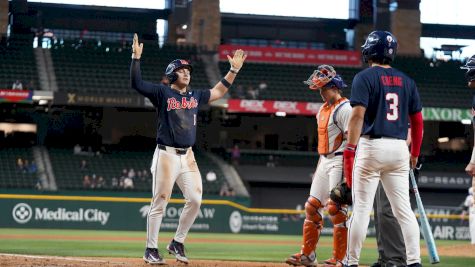 Ole Miss Baseball Blasts 4 HRs, Run-Rules Clemson At Shriners Showdown