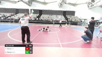 81 lbs Semifinal - Tyler Conzo, Revival Orange vs Gabe Benyo, Mat Assassins