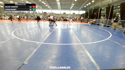 112 lbs Rr Rnd 1 - Julian Hanson, Illinois Menace vs Logan Barry, Terps Northeast Elite