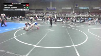 116 lbs Semifinal - Cael Fasano, Steel City Reloaded WC vs Grayson Andrews, Pikes Peak Warriors