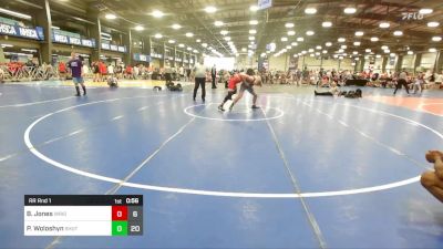 145 lbs Rr Rnd 1 - Blake Jones, Wright Way Wrestling vs Patrick Woloshyn, TS Gentoo Penguins