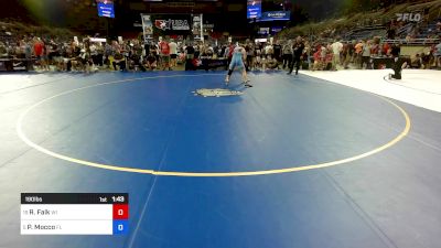 190 lbs Cons 16 #2 - Reed Falk, WI vs Peter Mocco, FL