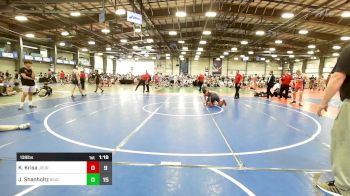 138 lbs Rr Rnd 3 - Kolya Krisa, Journeymen Wrestling Blue vs Jadon Shanholtz, 84 Athletes Red