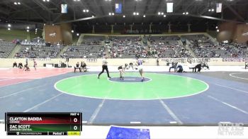 113 lbs Semifinal - Zac Scott, Johnson Central vs Clayton Badida, Conner