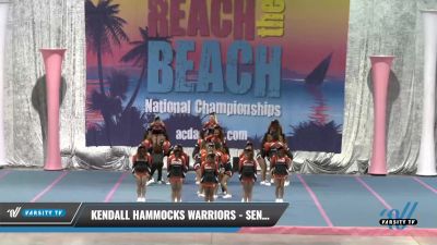 Kendall Hammocks Warriors - Seniors [2021 L4 Performance Recreation - 8-18 Years Old (AFF)] 2021 Reach the Beach Daytona National