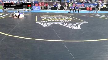 Girls-105 lbs Cons. Round 2 - Isla Gomez, Gladstone (Girls) vs Grace Miller, Hudson (Girls)