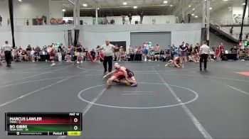 100 lbs Round 3 (4 Team) - Bo Gibbs, Team Ohio vs Marcus Lawler, TNWC