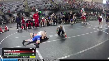 160 lbs Round 4 (6 Team) - William Pokorny, Nebraska Blue vs Bowdy Thomason, Oklahoma Elite Orange