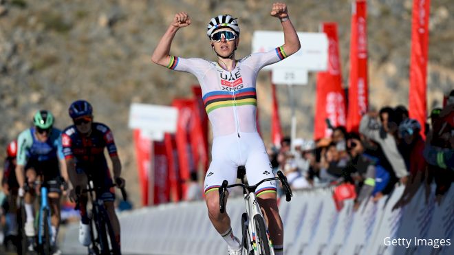 Tade Pogacar Powers To Victory On Jebel Jais, Takes UAE Tour 2025 Lead
