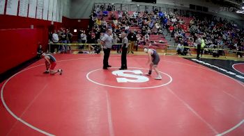 108 lbs Cons. Round 4 - Kipton Gilliland, Plum Middle School vs Austin Pepiot, Southmoreland