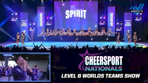 Level 6 Worlds Teams Show at 2025 CHEERSPORT Nationals (Day 2)