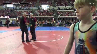 77 lbs Cons. Round 2 - Pierce Taylor, Bearcats Wrestling Club Helena vs Case Kimrey, Northeast MT Wrestling Club