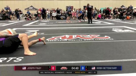 Joseph Foley vs Derek Bettencourt 2025 ADCC Orlando Open/Youth Trials