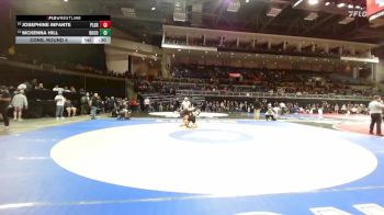 130 lbs Cons. Round 4 - McKenna Hill, Buhach Colony vs Josephine Infante, Pleasant Grove