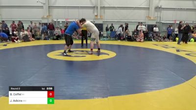 O-285B lbs Round 2 - Blake Coffel, MI vs Justin Adkins, WV