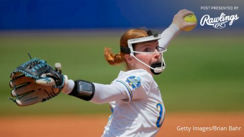 UCLA Softball Tops Mizzou 4-1 On Kaitlyn Terry's 14 Ks & Back-To-Back HRs