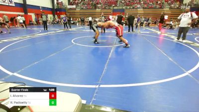 195 lbs Quarterfinal - Iker Alvarez, Tulsa Union vs Rylan Padisetty, Tulsa Union