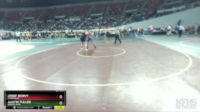 6A-215 lbs Champ. Round 2 - Josef Sedivy, Clackamas vs Austin Fuller, Grants Pass