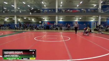 105 lbs Round 2 (16 Team) - Alexander Knowles, Askren Wrestling Academy 2 vs Logan Hartzell, Steel Valley Renegades