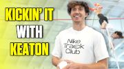 Kickin' It With Keaton | A Day In The Life of Professional Pole Vaulter Keaton Daniel