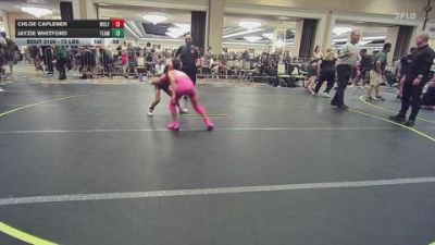 72 lbs 5th Place - Chloe Caplener, Wolfpack Hawaii vs Jayzie Whitford, Team Pride Academy